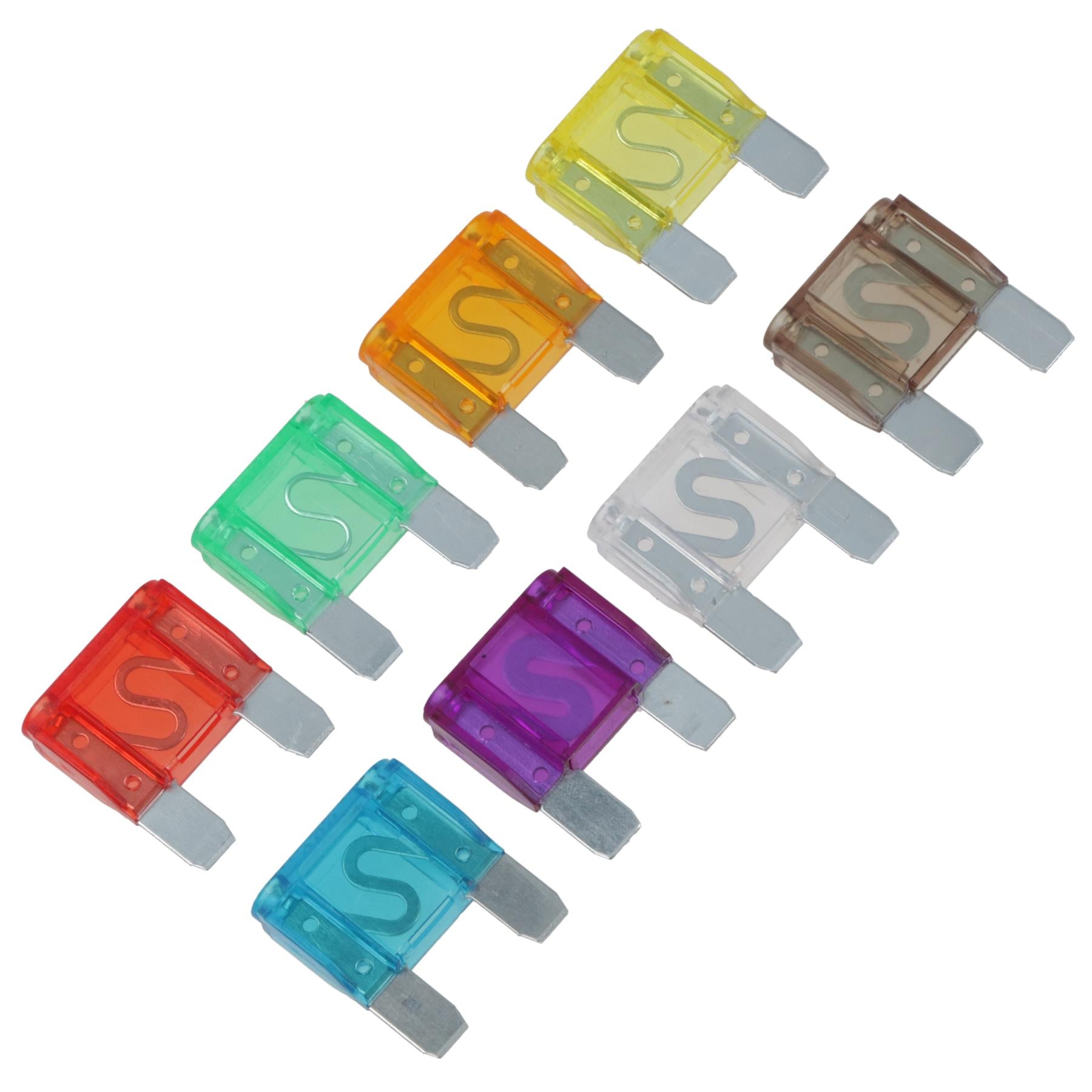 Maxi Car Blade Fuse Assortment Large Size Fuses 20A to 100A 24pc KIt