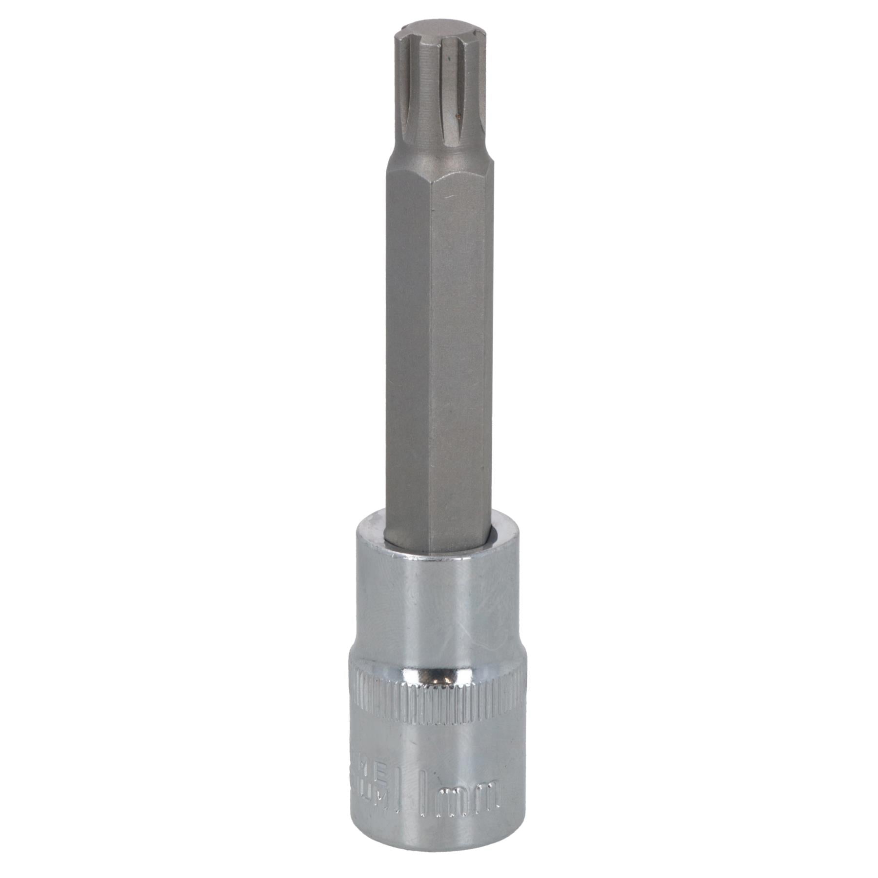 M11 x 100mm 1/2" Drive Extra Long Ribe Bit Socket For Subaru Flywheels