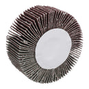 80 Grit 80mm Flap Wheel Disc Abrasive Sanding Pads For Drills Grinders 6mm Shank