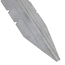 Garden Single Sleeper Straight Support Spike Stake Stainless Steel 440mm