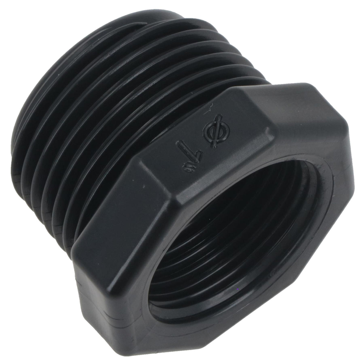 Polypropylene PP 1in – 3/4in Female – Male Pipe Threaded Reducing Bush
