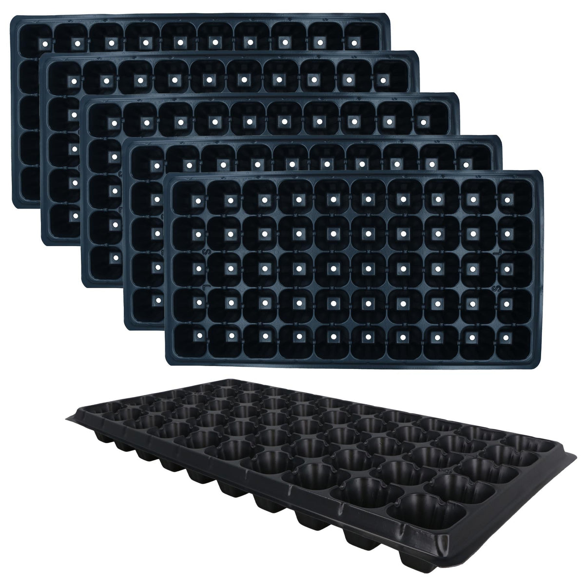 Cell Plant Trays Bedding Plant Seed Seeder Garden Tray Plastic Pots