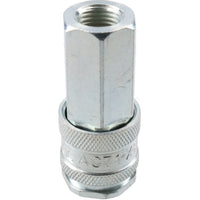 PCL XF Series Female Coupler 1/4" BSP Male & FemaleThreads Air Hose Fitting