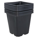 9cm Square Plant Flowers Seeds Seedling Plastic Pots Trays Containers