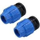 25mm MDPE End Stop Water Pipe Cap Shut-Off Compression Fitting Coupling