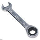 Metric MM Stubby Ratchet Combination Spanner Wrench 72 Teeth 8mm – 19mm