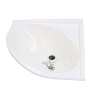 High Quality Caravan Motorhome Boat Mini Bathroom Toilet Sink Plastic Corner