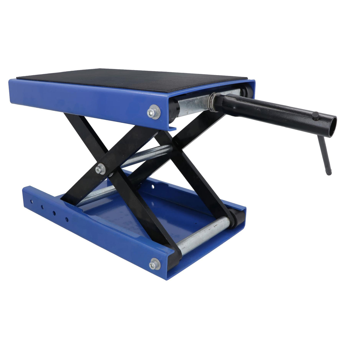 Motorbike Motorcycle Scissor Lift Bench Jack Stand Paddock Hoist 500kg Capacity