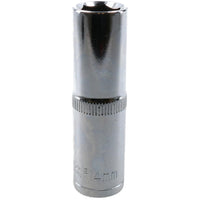 14mm Double Deep 78mm Socket 1/2" Drive Metric 6 Point Chrome Vanadium Steel