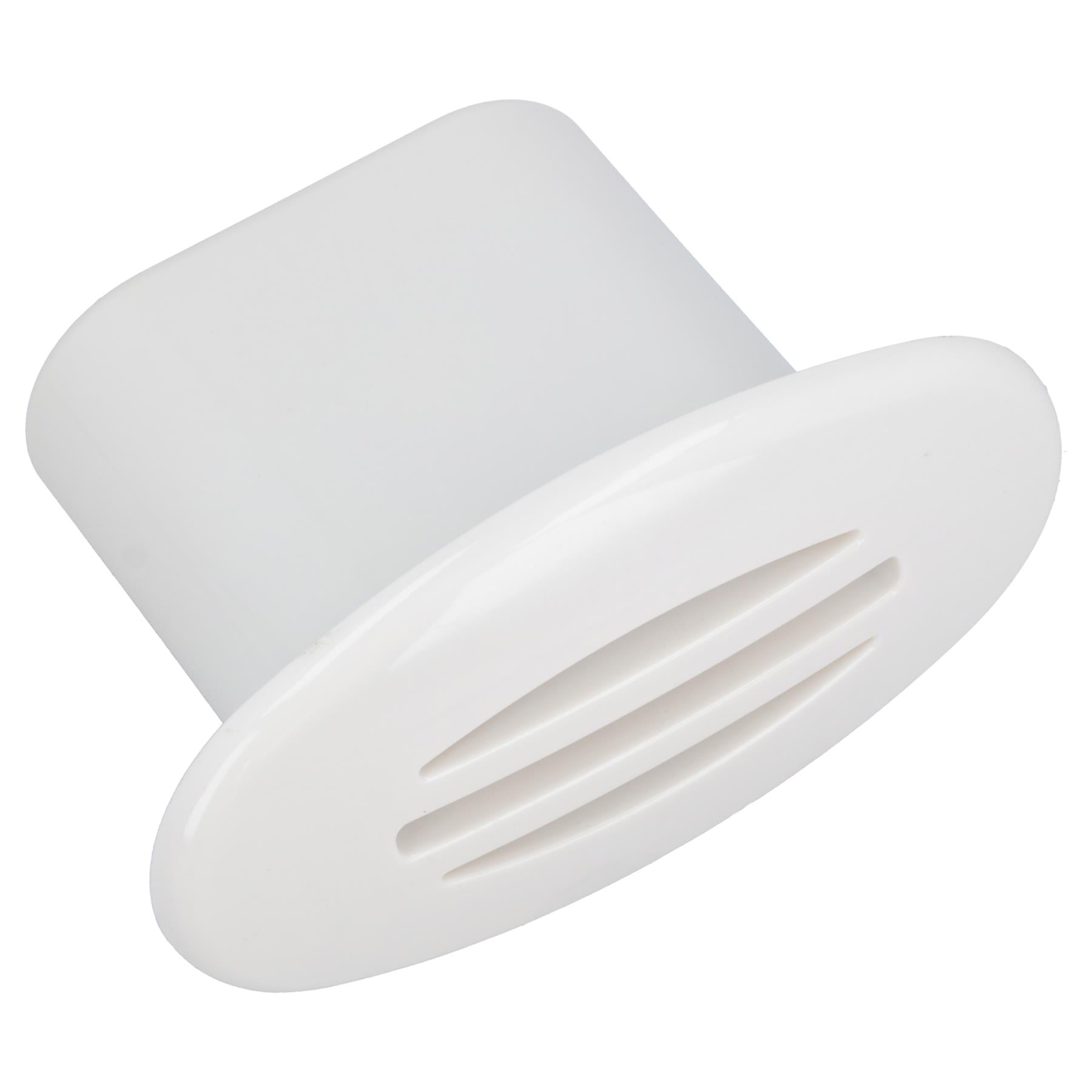 Marine Boat Horn Concealed Compact Electric 12v Flush Fit 107db White Yacht