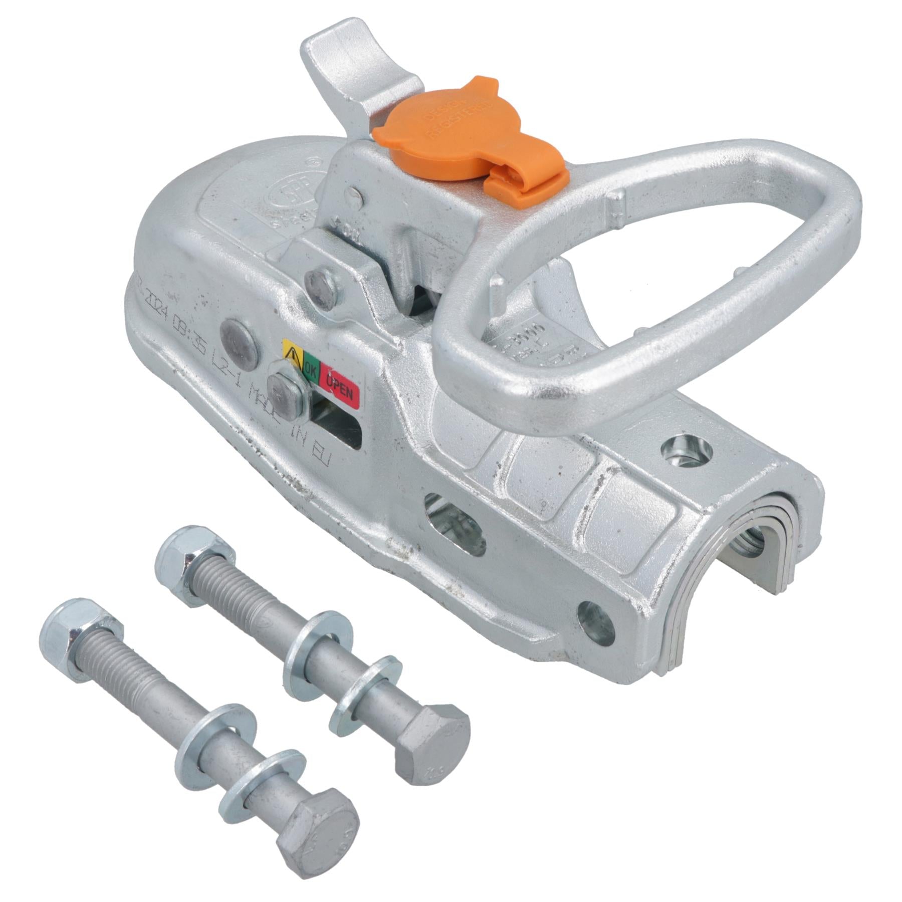 Tête d'attelage de remorque freinée universelle 34 mm 40 mm 45 mm 50 mm Barre d'attelage