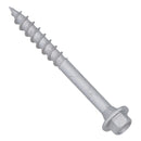 63mm Timber Sleeper Wood Screws For Railway Sleepers Hex Head Silver 150pc