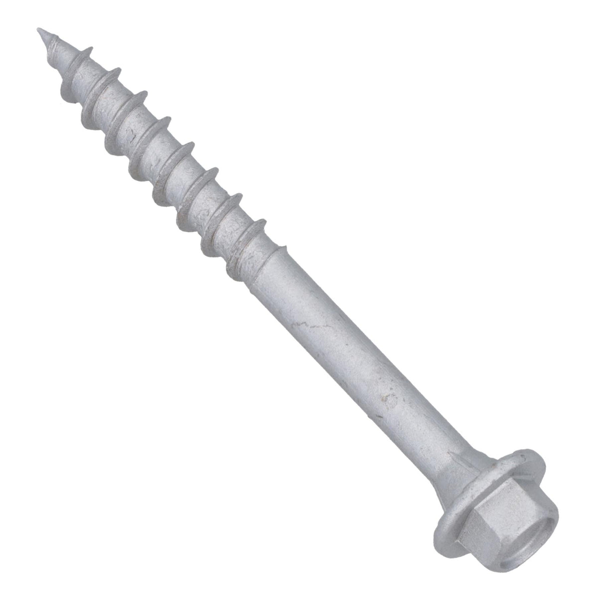 63mm Timber Sleeper Wood Screws For Railway Sleepers Hex Head Silver 150pc