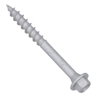 63mm Timber Sleeper Wood Screws For Railway Sleepers Hex Head Silver 150pc