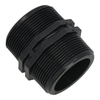 Polypropylene PP Male Nipple Thread Pipe Fitting Sockets 2in – 2in BSP