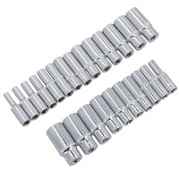 Metric And Imperial AF SAE Shallow And Deep Socket Set 50pcs 6mm - 19mm
