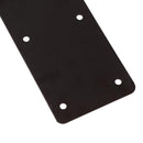 Large Internal Sleeper Straight Support Plate 100mm x 350mm Powder Coated