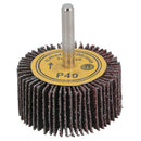50mm 40 Grit Abrasive Flap Wheel Discs Sanding Rust Removal 6mm Shank