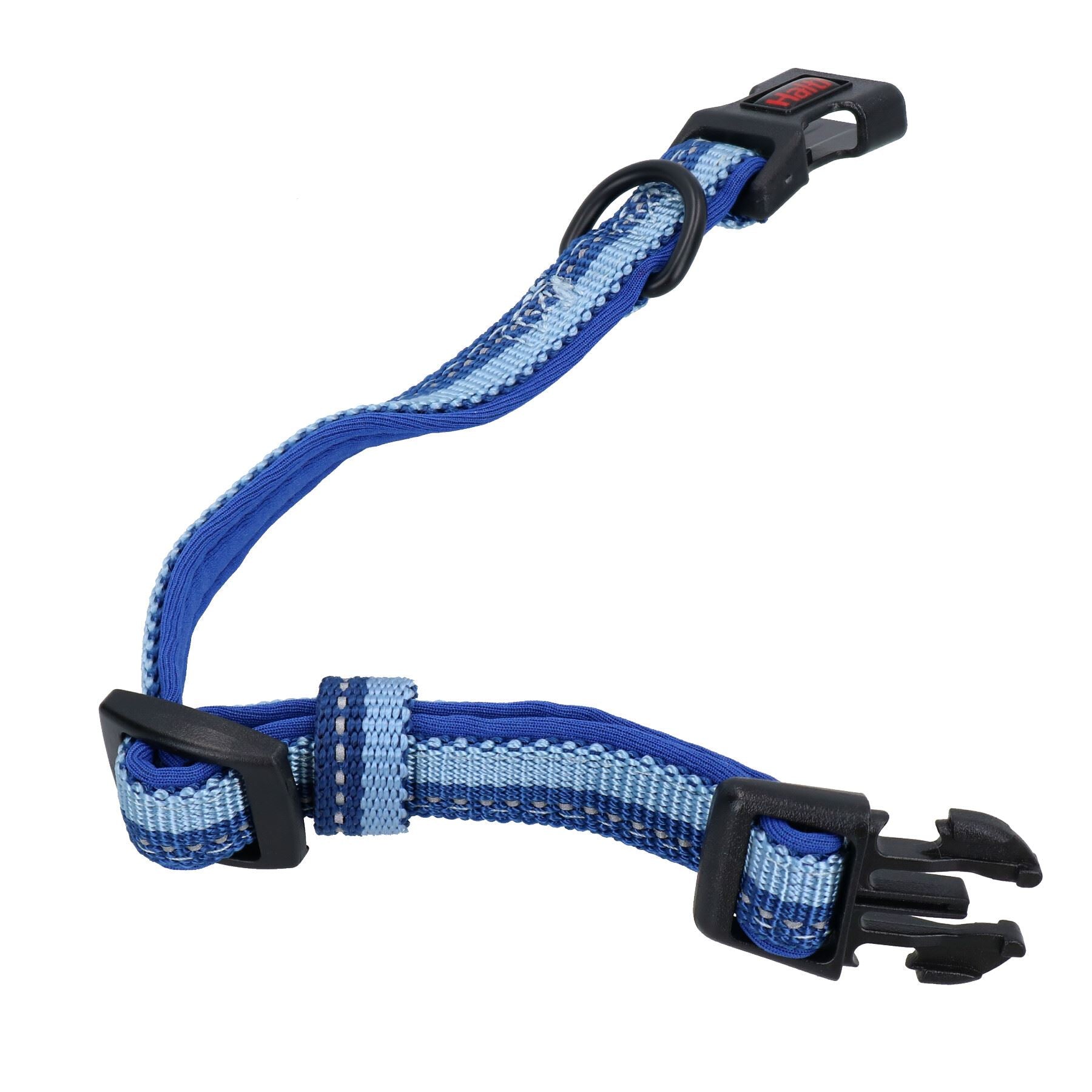 Collier pour chien Halti Comfort rembourré, réglable, solide et réfléchissant, bleu, extra petit