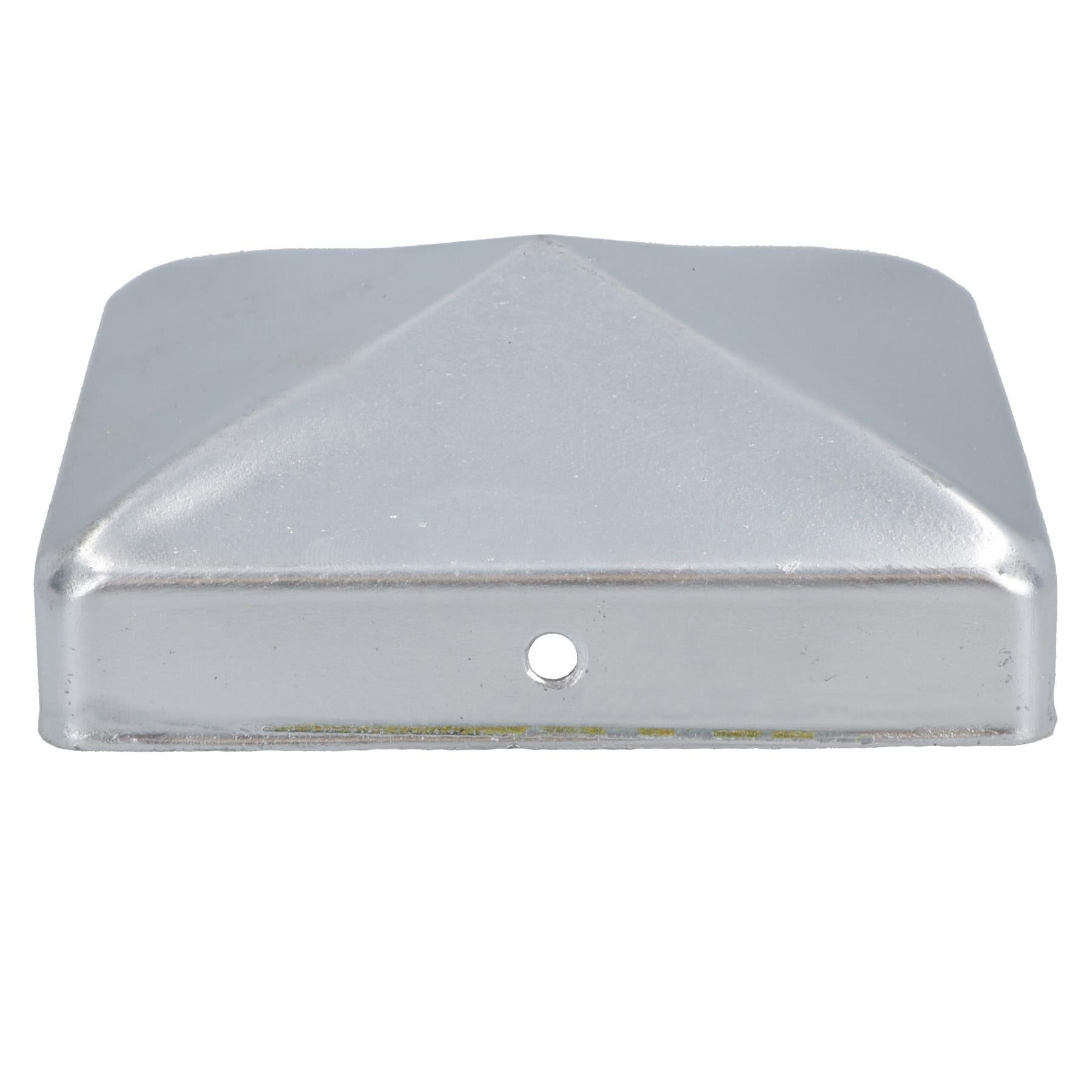 Metal Fence Post Caps for Fence Posts 75mm x 75mm Protector Cover Silver