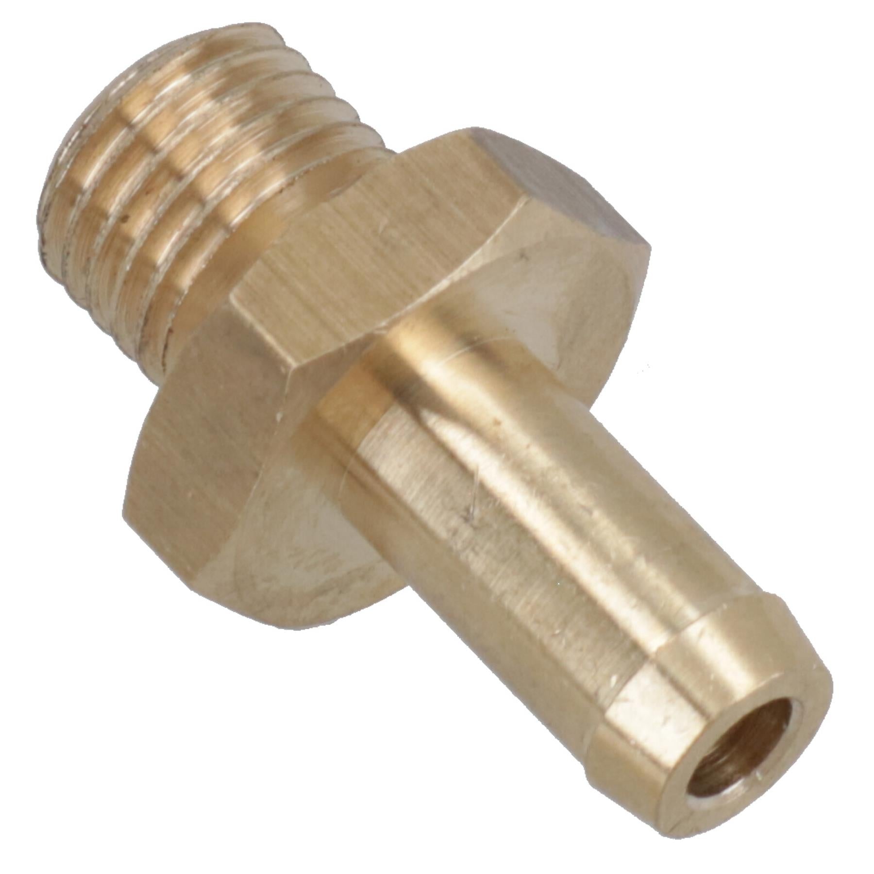 Brass Brake Pipe Hose Tail Adaptor Connector Fitting 7/16 Male – 5/16 UNF