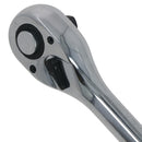 1/2-Zoll-Antrieb, extralang, Ratschen-/Steckschlüssel, Gesamtlänge 380 mm, 72 Zähne