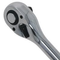 1/2-Zoll-Antrieb, extralang, Ratschen-/Steckschlüssel, Gesamtlänge 380 mm, 72 Zähne