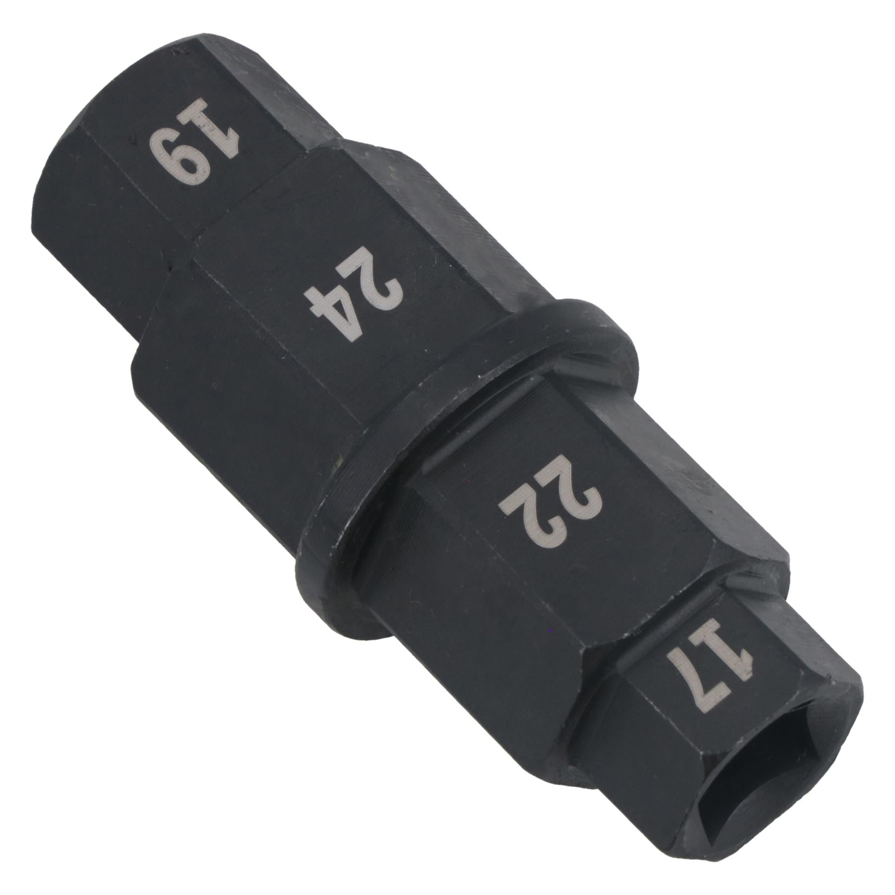 Motorrad/Fahrrad Vorderrad Spindel Adapter Werkzeug Sechskantschlüssel 17, 19, 22 und 24mm