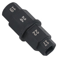 Motorrad/Fahrrad Vorderrad Spindel Adapter Werkzeug Sechskantschlüssel 17, 19, 22 und 24mm