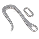 4in Marine Pelican Hook + Eye Quick Release Link Stainless Steel Guard Rail