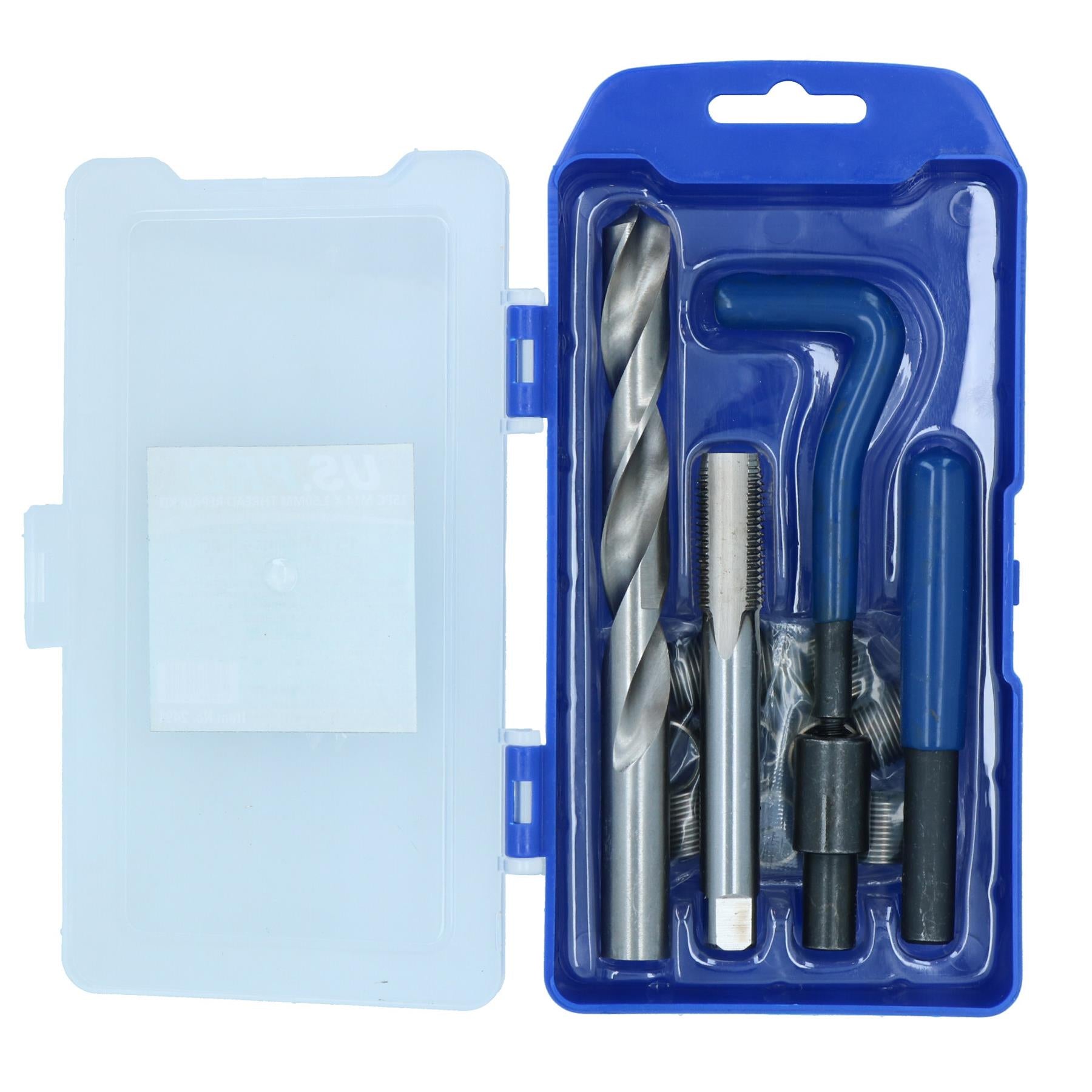 M14 x 1.5mm Metric Thread Repair Kit Helicoil Set for Damaged Threads 15pc