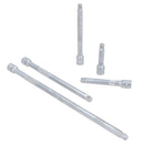 5-teiliges 1/4-Zoll-Antriebs-Verlängerungsset, gerade, 2, 3, 4, 6 und 9 Zoll, für Ratschen usw. AT022