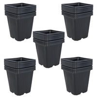 9cm Square Plant Flowers Seeds Seedling Plastic Pots Trays Containers