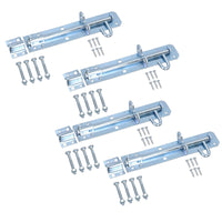 8 Zoll (200 mm) verzinkter Brenton-Schieberiegel, Vorhängeschloss, Schieberiegel, Schuppen- und Torschloss