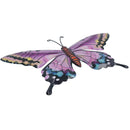 Medium Metal Pink Butterfly Wall Art Garden/Home Ornament 21.5 X 33.5CM