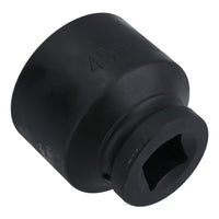 3/4" Drive 45mm Shallow Metric MM Impact Impacted Socket 6 Sided Single Hex