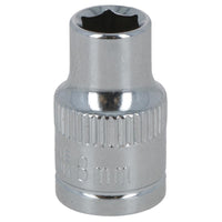 8mm 3/8" Drive Shallow Metric Socket Single Hex / 6 sided Bergen