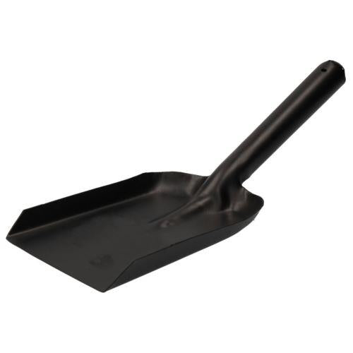 L Ash Rake Scraper & Shovel For Flues Wood Burner Fire Coal Steel Metal Black