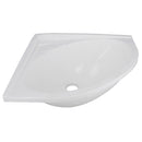 High Quality Caravan Motorhome Boat Mini Bathroom Toilet Sink Plastic Corner