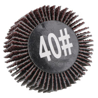 50mm 40 Grit Abrasive Flap Wheel Discs Sanding Rust Removal 6mm Shank