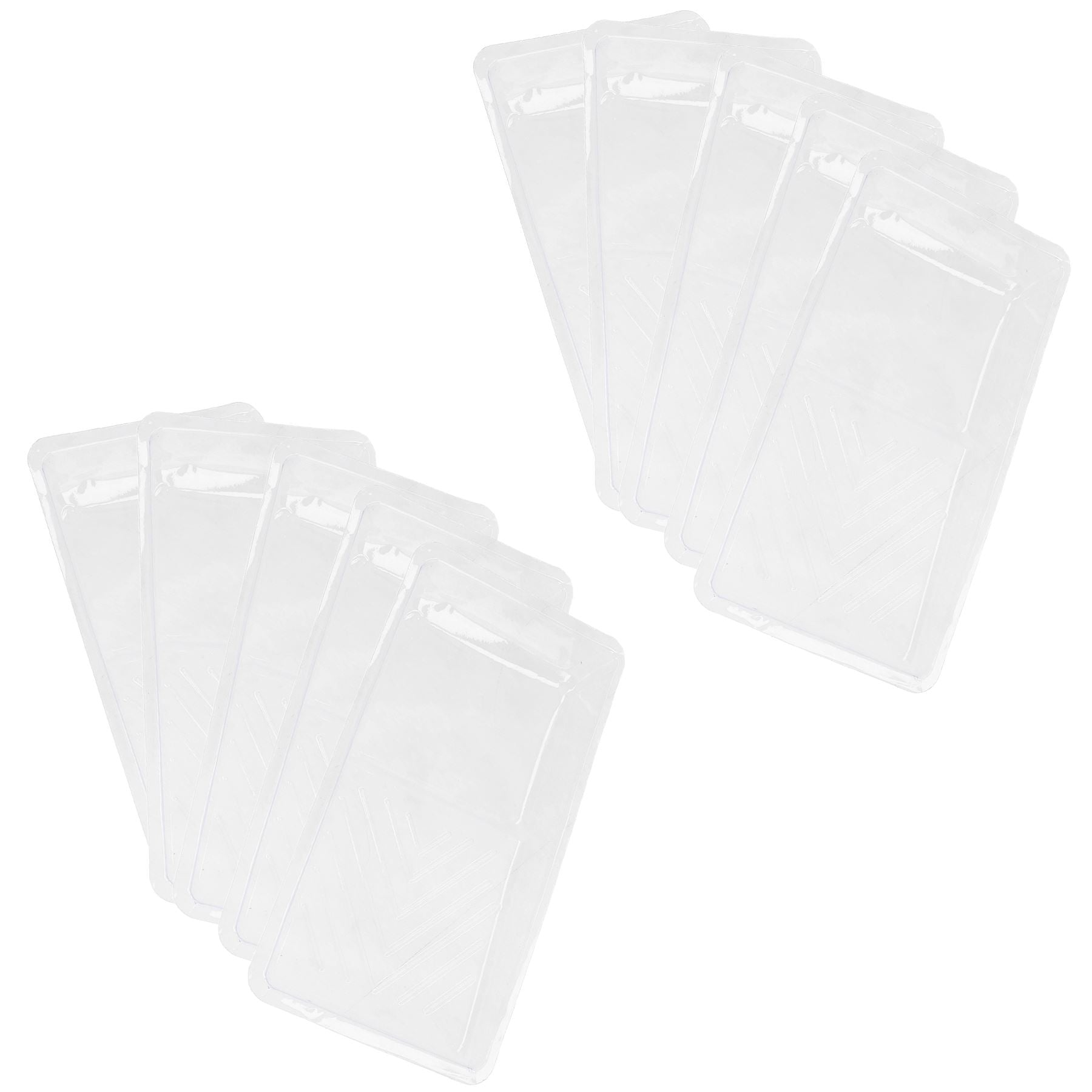 Clear Disposable Roller Tray Liners Liner for 100mm / 4” Roller Trays