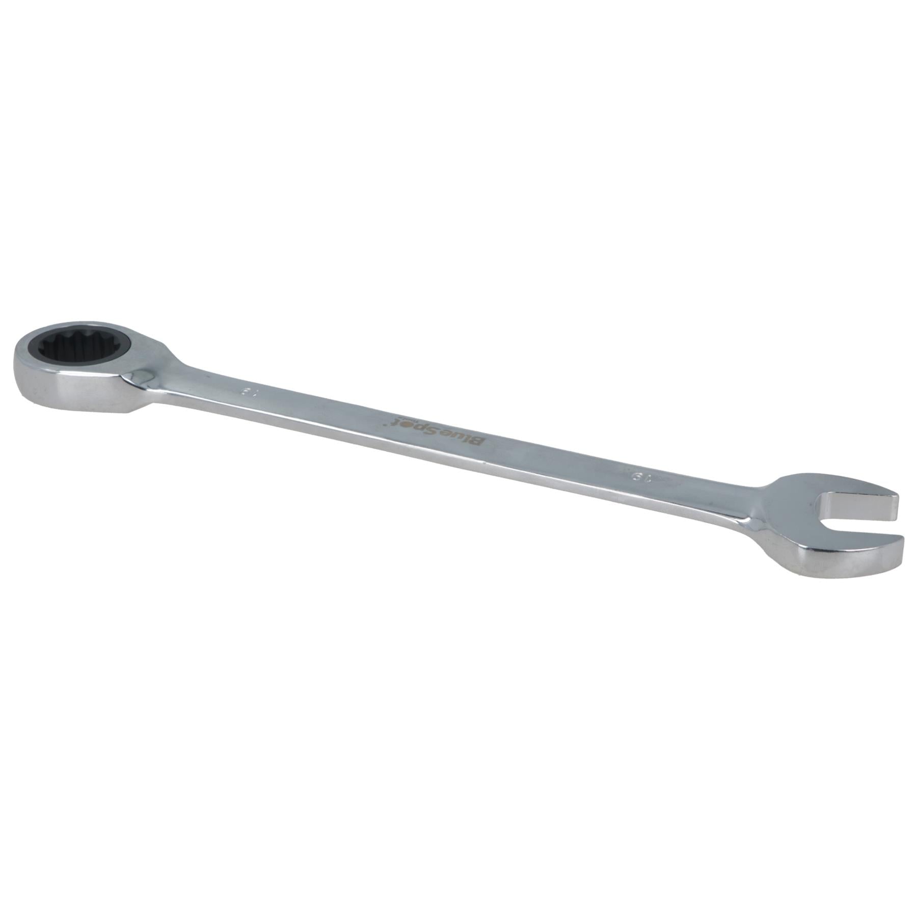 19mm metrischer Ratschen-Maulschlüssel, 72 Zähne, umkehrbar