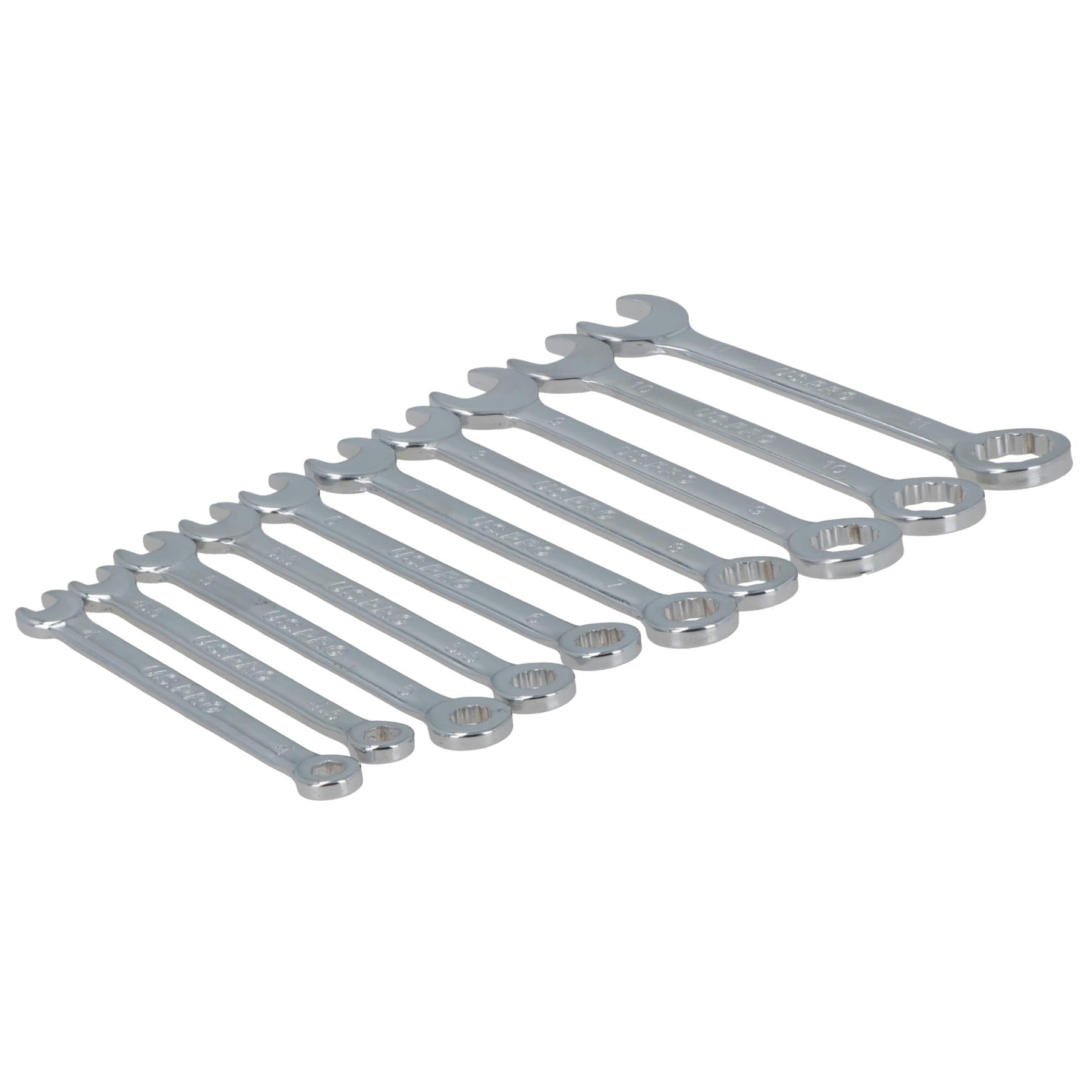 10-teiliges Mini-Maulschlüssel-Set mit gleichen Ringen, 4–11 mm, Mikroschlüssel, metrisch