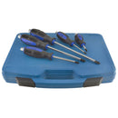 12pc Go Through Industrial Screwdriver Set Philips & Flat Head with Hex Shank