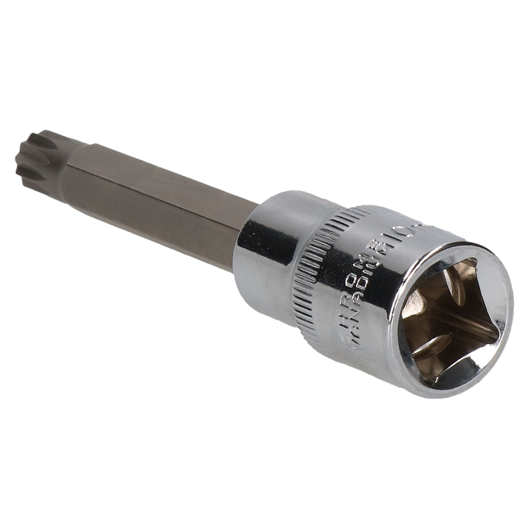 M10 x 100mm 1/2" Drive Extra Long Male Spline Bit Socket