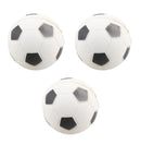 Dog Play Time Rubber Bouncy Small Football Sports Ball 6cm 3PK