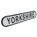 Yorkshire Cast Iron Sign Plaque Wall Door Fence Gate Post House Garden Yard