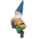 Gnome Plant Pot Hanger Garden Home Yard Ornament Statue Vase Hugger Pair