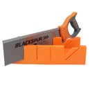 Tenon Saw With Plastic Mitre Block For Wood 45 + 90 Degree Angles Mitre Cutter