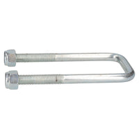 2 Twin Parabolic Leaf Spring High Tensile U Bolt for Ifor Williams Trailers